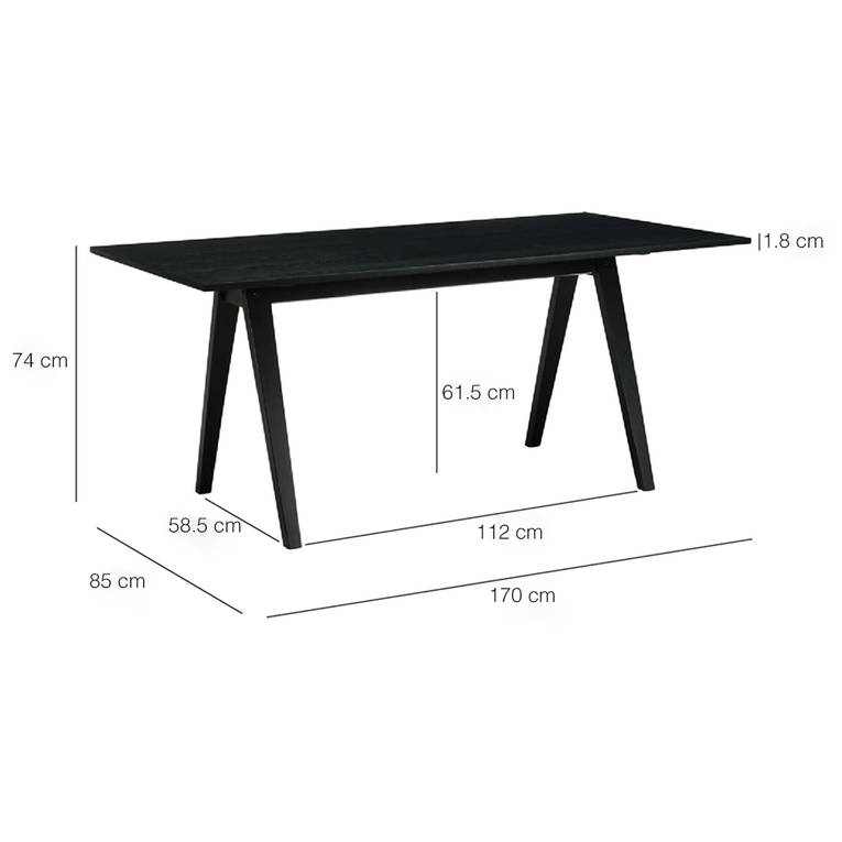 Varden Dining Table - 1.7m