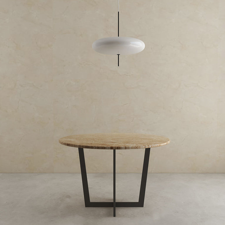 Casa Round Marble Dining Table