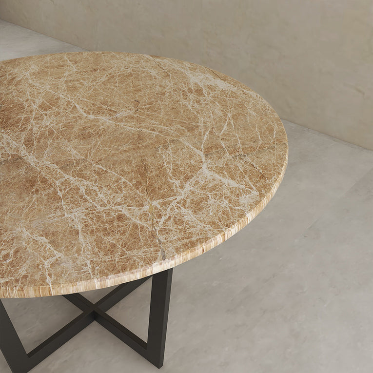 Casa Round Marble Dining Table